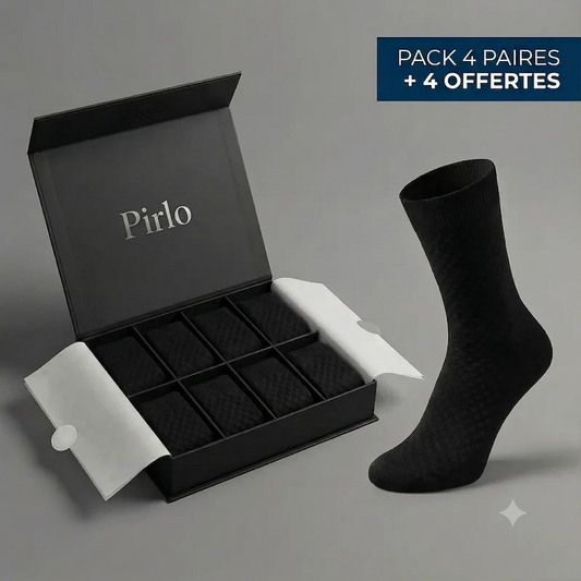 CHAUSSETTES PIRLO - EN FIBRE DE BAMBOU PREMIUM