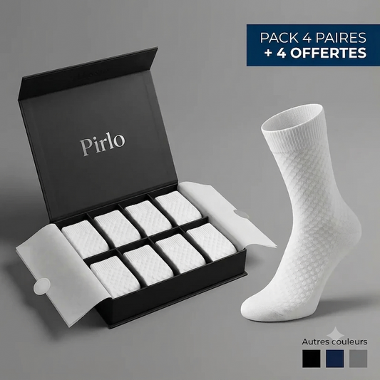 CHAUSSETTES PIRLO - EN FIBRE DE BAMBOU PREMIUM
